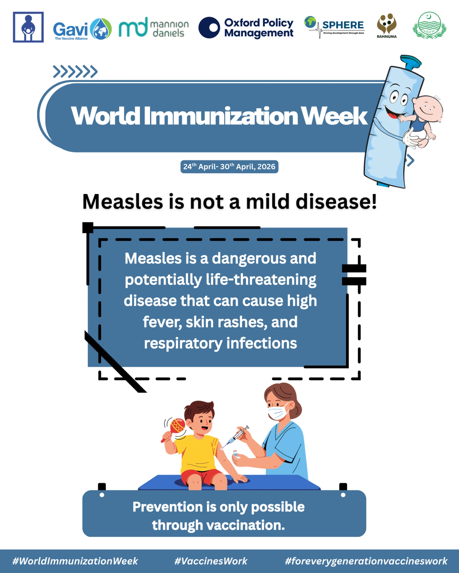 Measles Is Not a Mild Disease